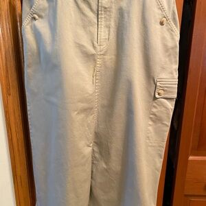 Khaki Women’s Trouser Skirt